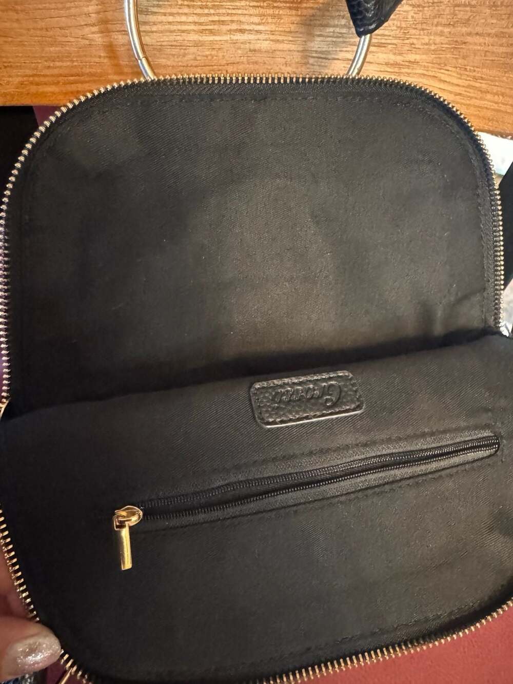 Crossi Leopard Bow-Detail Mini Backpack - Picture 9 of 11
